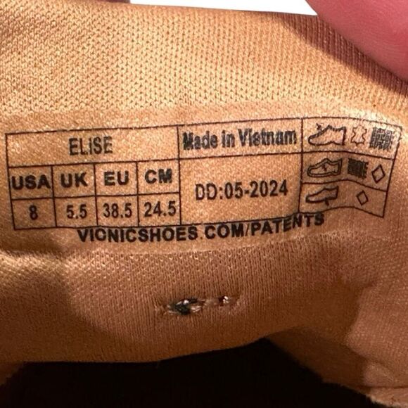Vionic Elise Leather Orthotic Supportive Lace-Up Sneaker Women’s Size 8 NEW - Picture 12 of 14